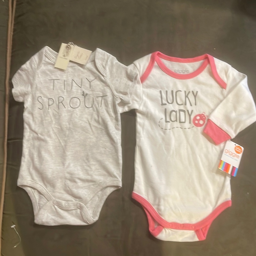 2 Onesies - Gap & Giggle